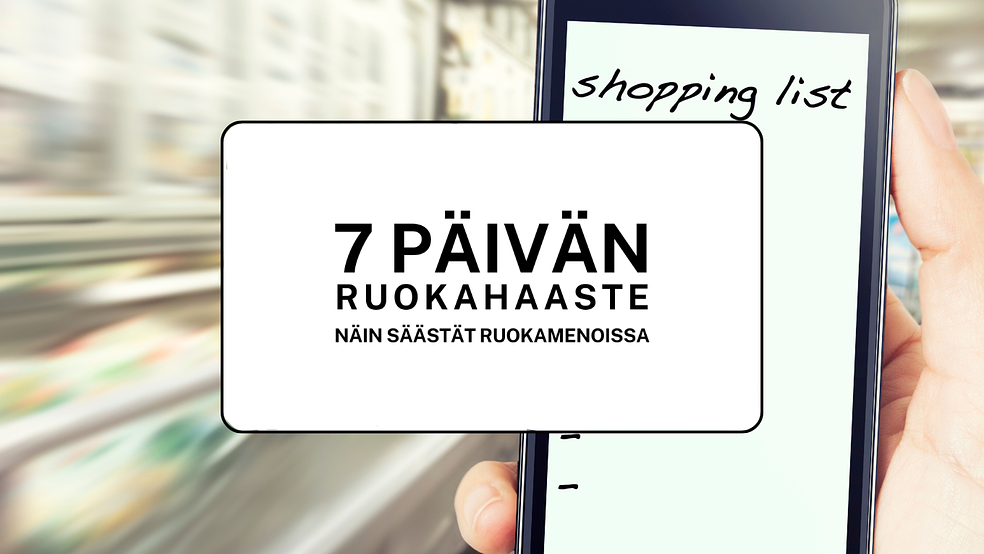 7 PÄIVÄN RUOKAHAASTE by Tuija Kauppinen