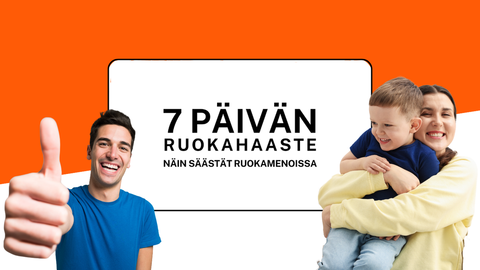 7 PÄIVÄN RUOKAHAASTE by Tuija Kauppinen